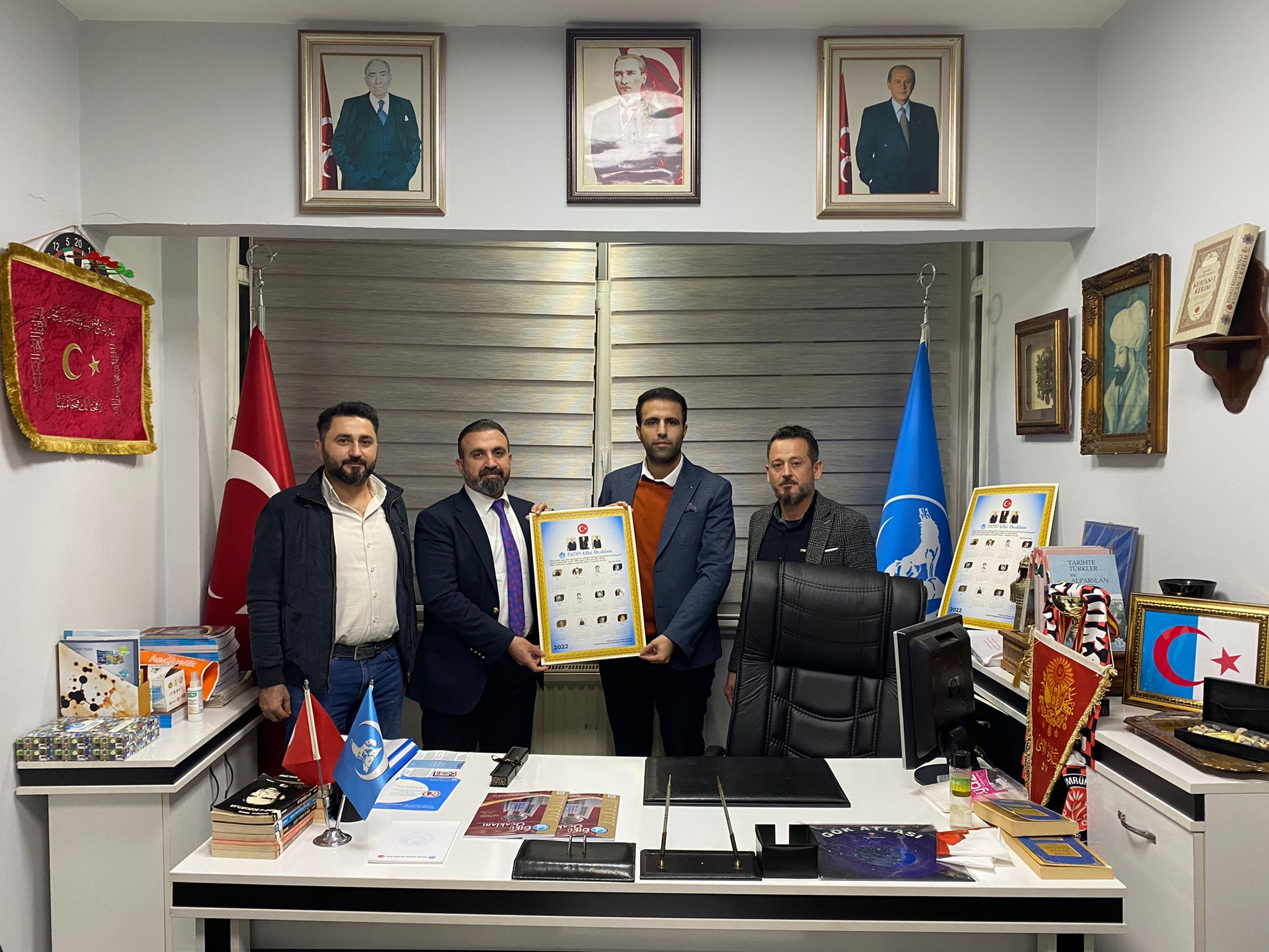 FATİH ÜLKÜ OCAKLARI BAŞKALIĞINA ZİYARET